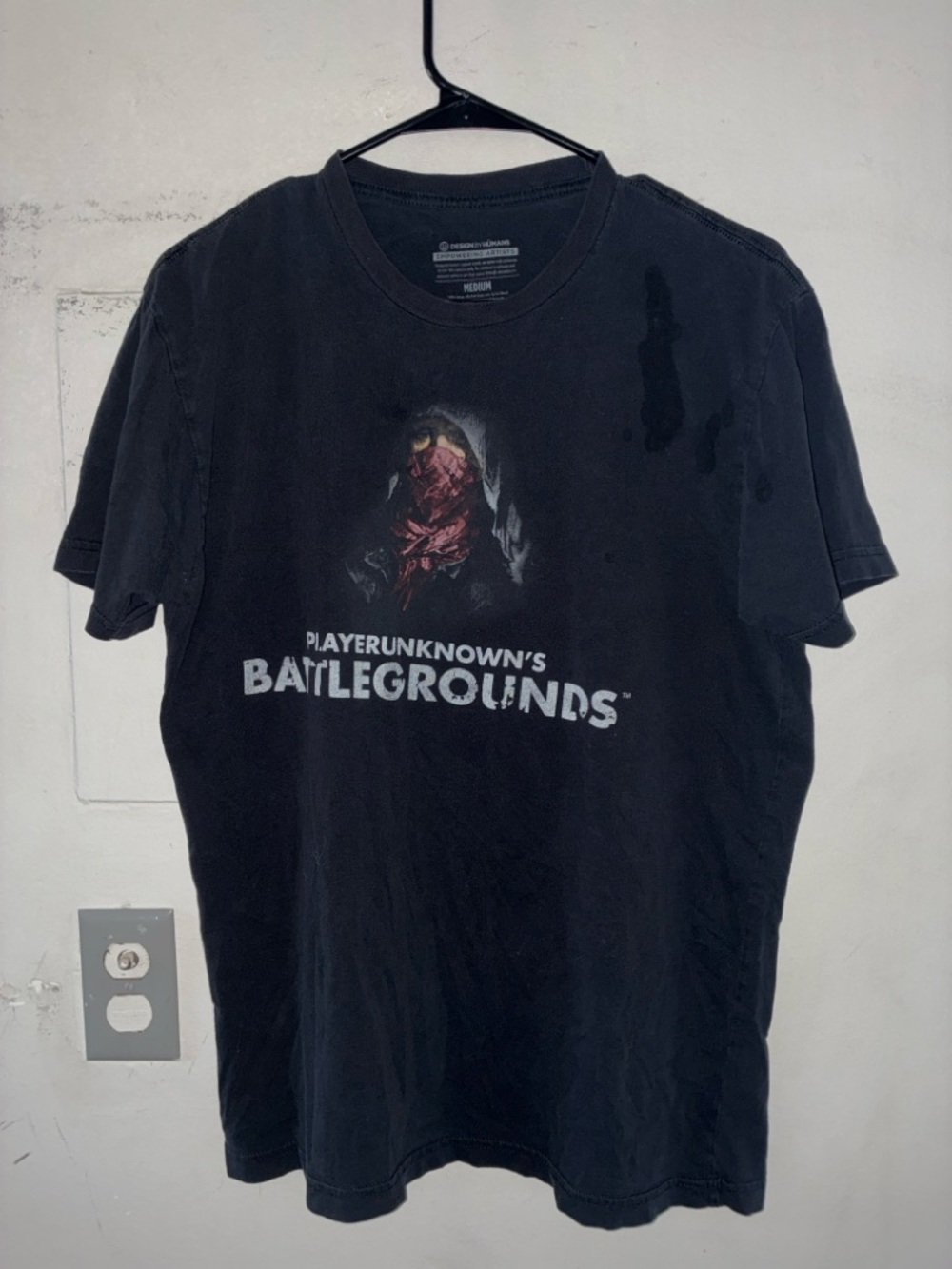 PUBG PAX South 2017 Graphic Tee Medium Gamer Shirt Black